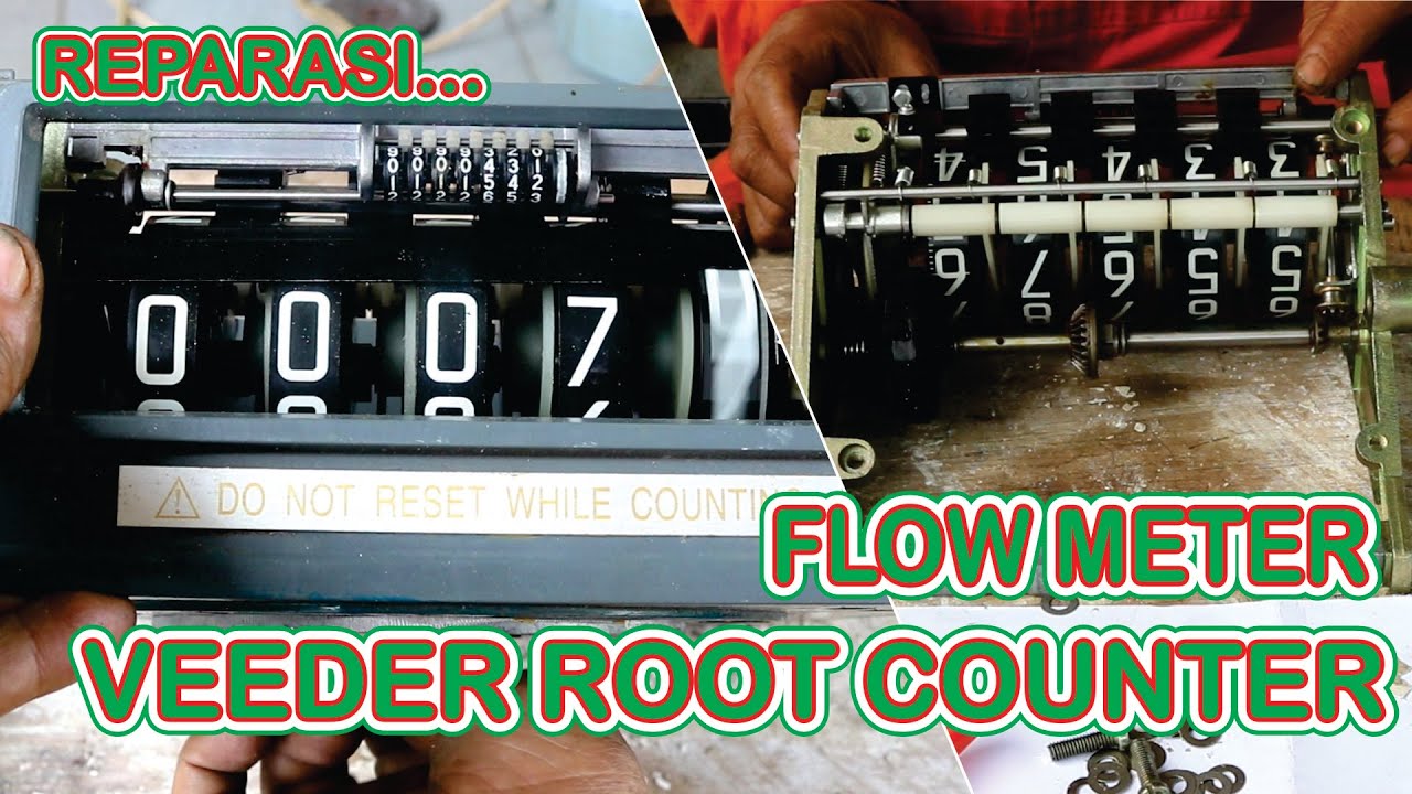 Dapat Pekerjaan Pemasangan VEEDER ROOT COUNTER flowMeter
