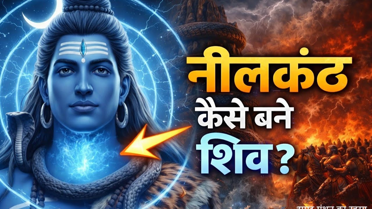 क्या आप जानते हैं शिव जी का कंठ नीला कैसे हुआ?मंदार पर्वत बिहार के बांका जिले में स्थित#shiv #bihar 