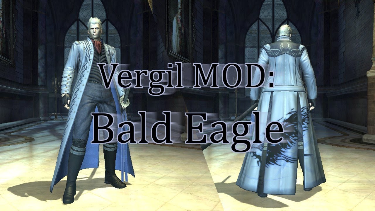 【DMC4SE】Vergil MOD: Bald Eagle【MOD】