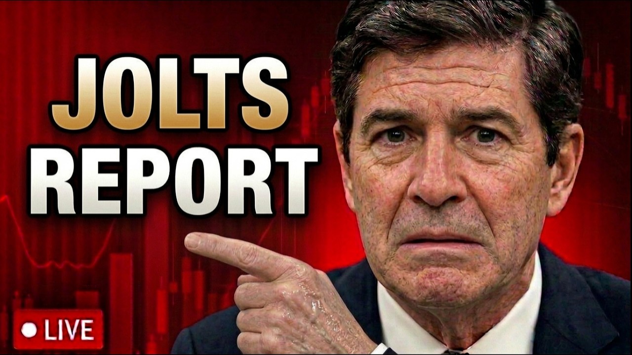 🔴JOLTS JOB REPORT, CHIP VOLATILITY, BITCOIN & GOLD! LIVE TRADING