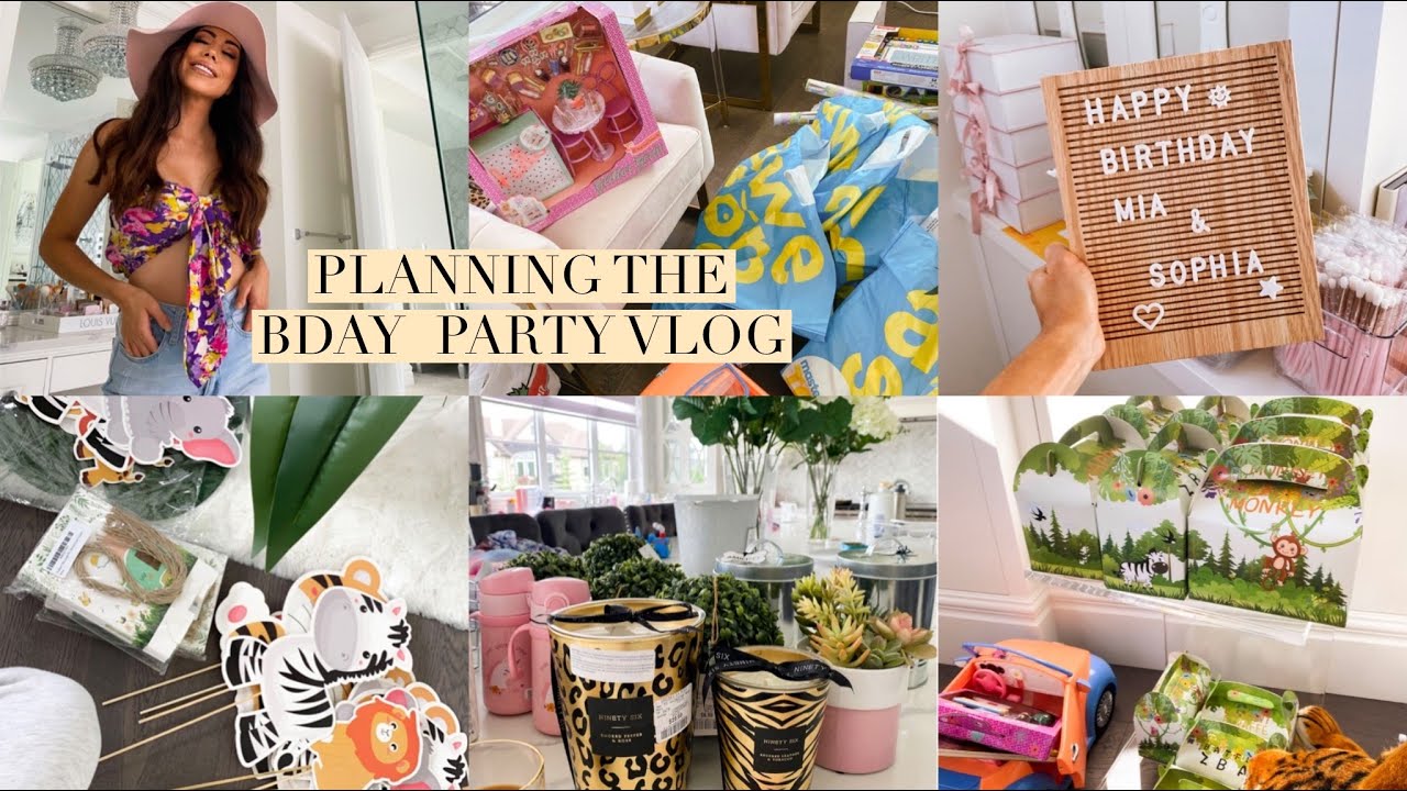 PLANNING THEIR BDAY, HOME DECOR HAUL + FRIDGE ORGANIZING VLOG - SLMISSGLAM