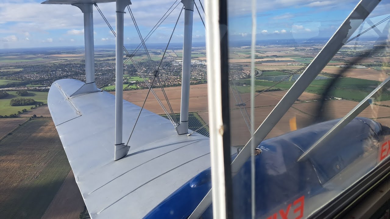 Classic Wings Dragon Rapide flight experience @ iwm duxford  14/10/23.
