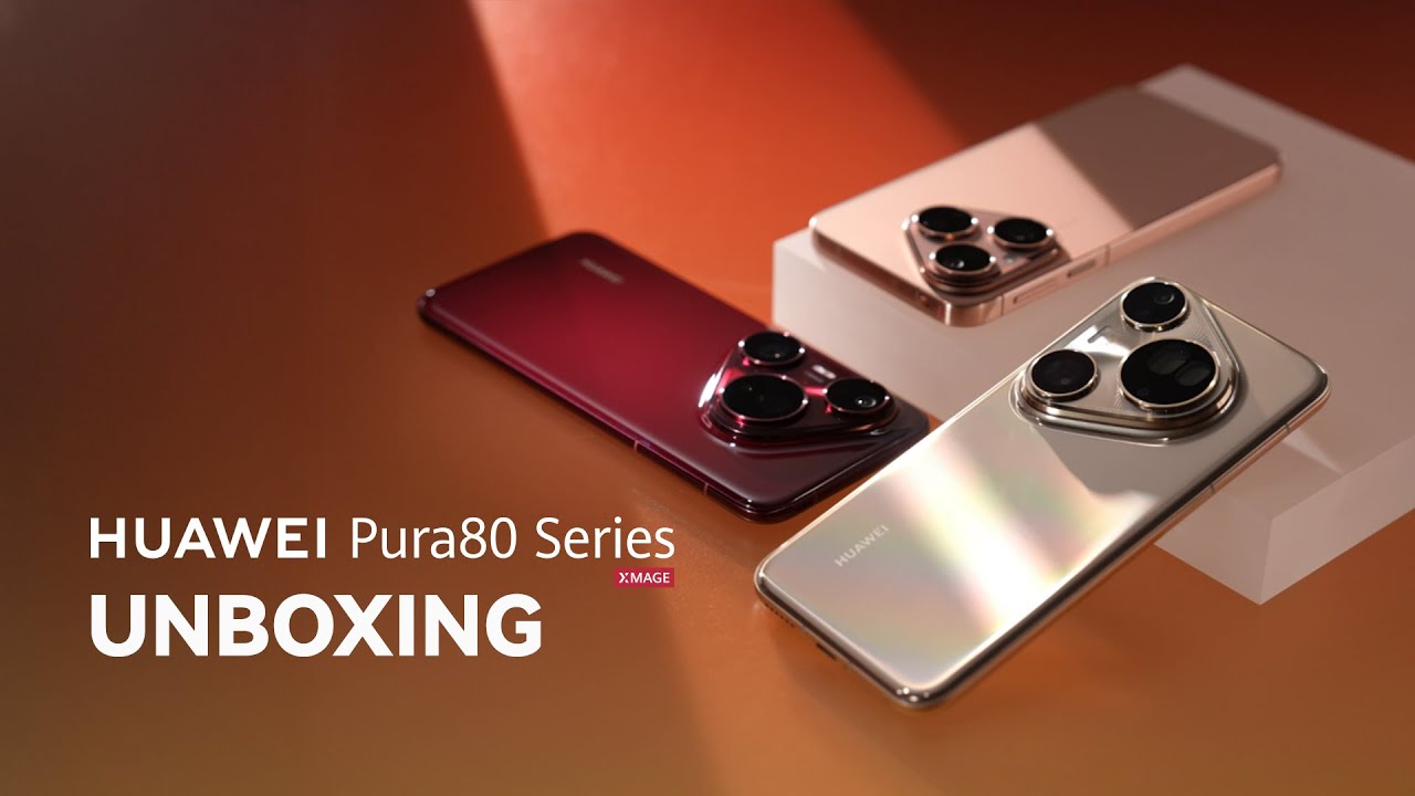 HUAWEI Pura 80 Series - Unboxing