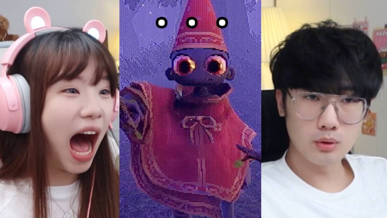 周周和庄庄GAMER  Best Couple Gaming：阿瓦啃大瓜#vocal  Mobile Games Computer Games#games #funny