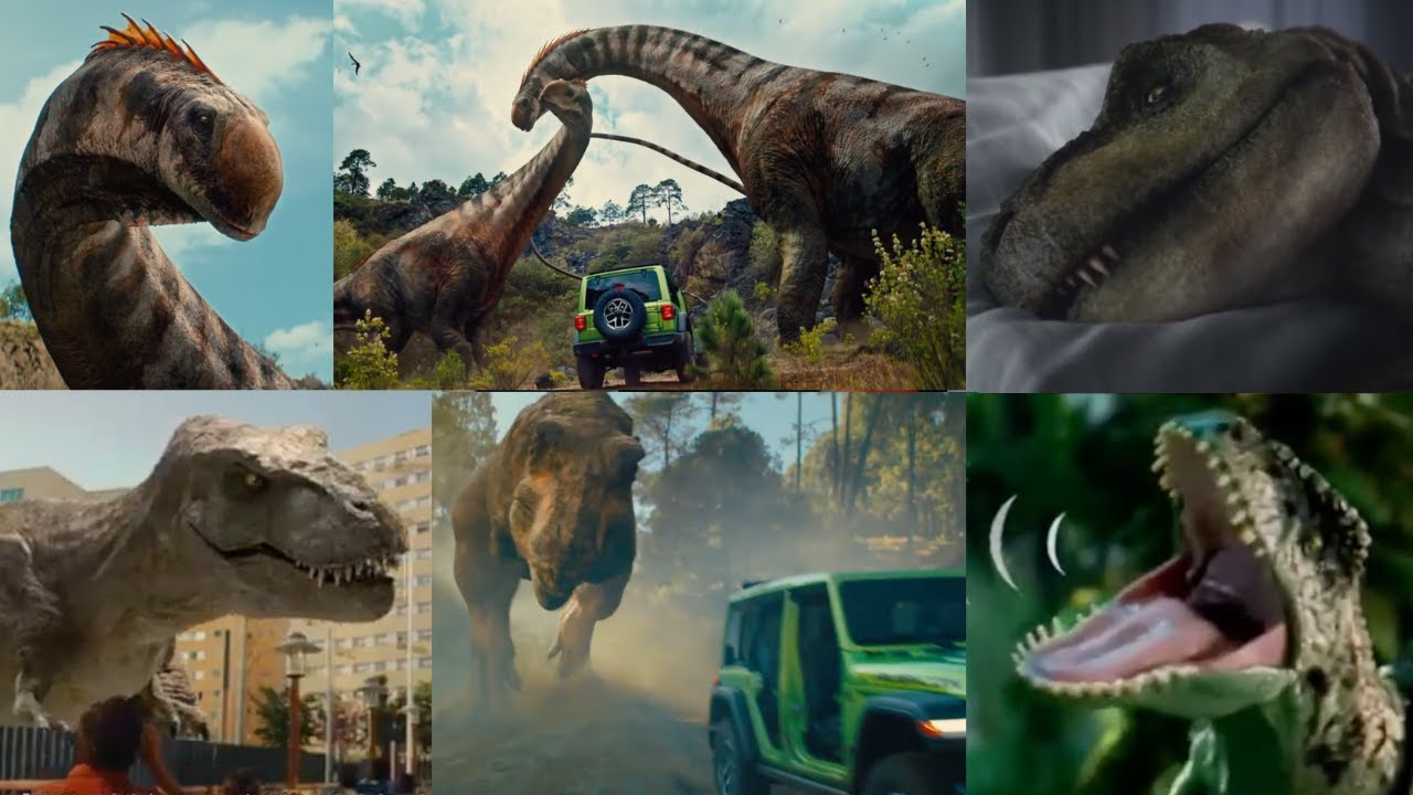 Jurassic World Rebirth Commercials Compilation All Jurassic World Movies Ads Review