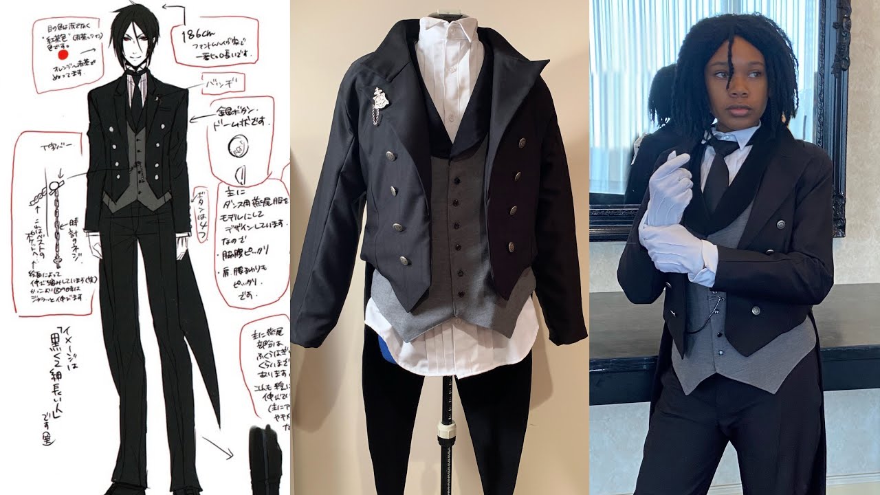 I made a Black Butler cosplay from scratch