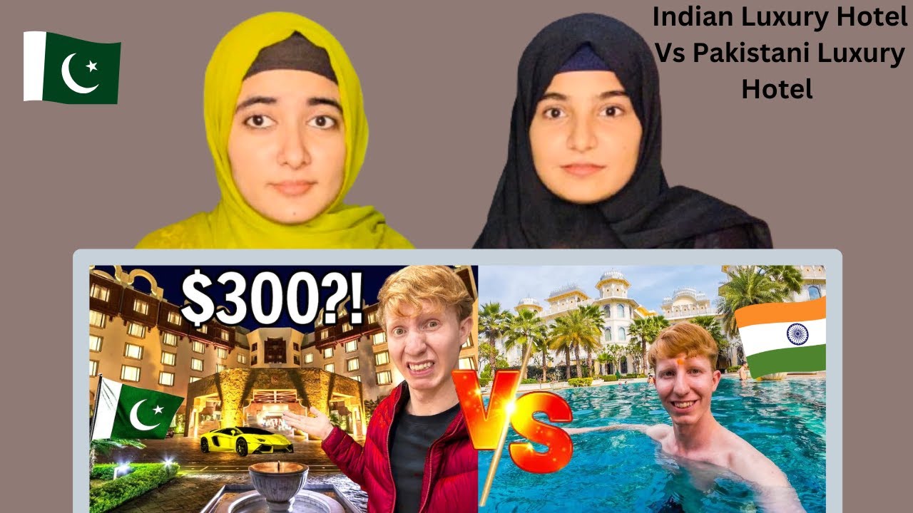 Indian Luxury Hotel Vs Pakistani Luxury Hotel Reaction | Foreigner Exposed Pakistan'sTop 5Star Hotel