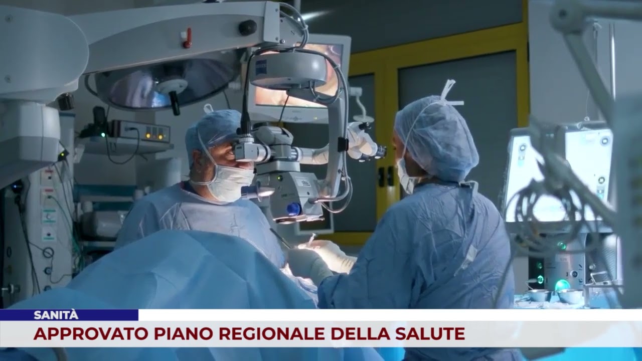 SANITÀ. APPROVATO PIANO REGIONALE DELLA SALUTE