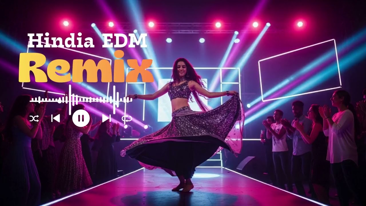 Indian EDM Crowd Pulse ⚡ Full Bass DJ Festival Session