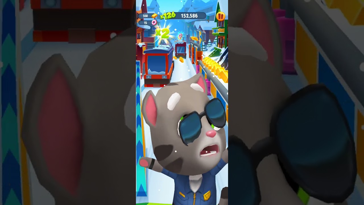 🏡🎉💘3DHDR💫 Talking Tom Gold & Subway Surfers 🏡💢🎉