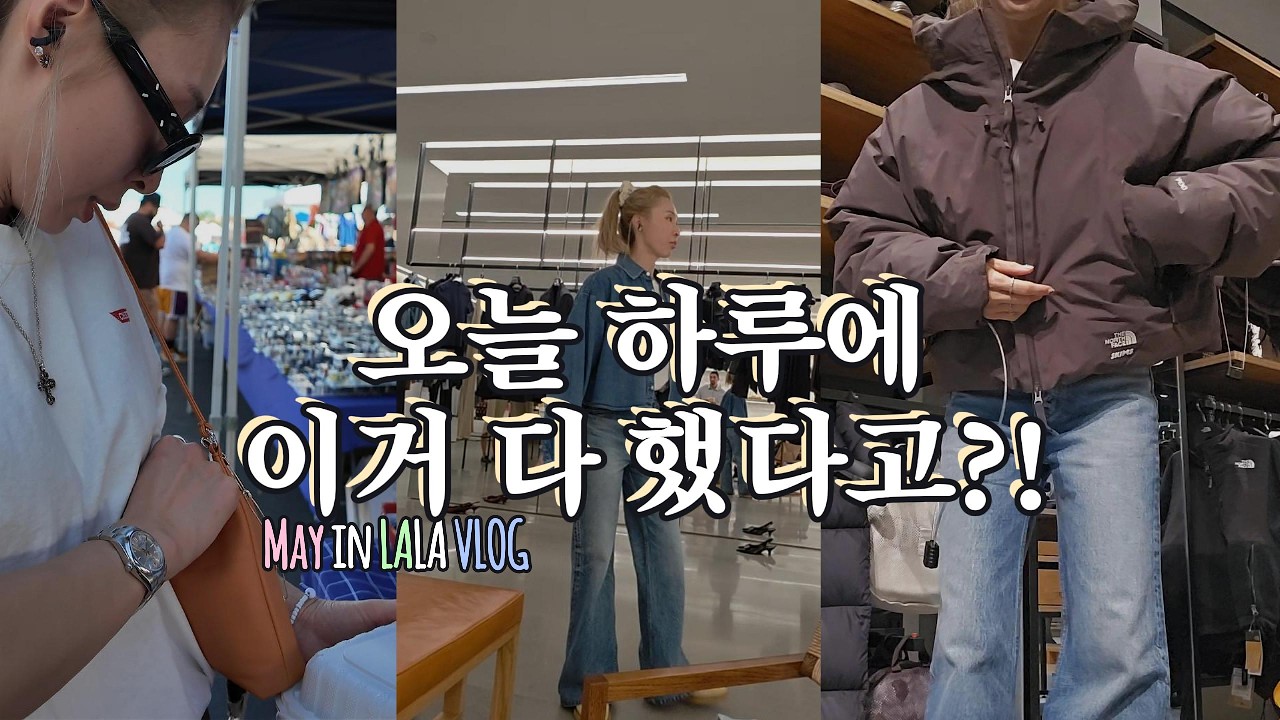 극과 극 쇼핑 브이로그 🔥Swap Meet부터 Celine까지… 하루 실화?