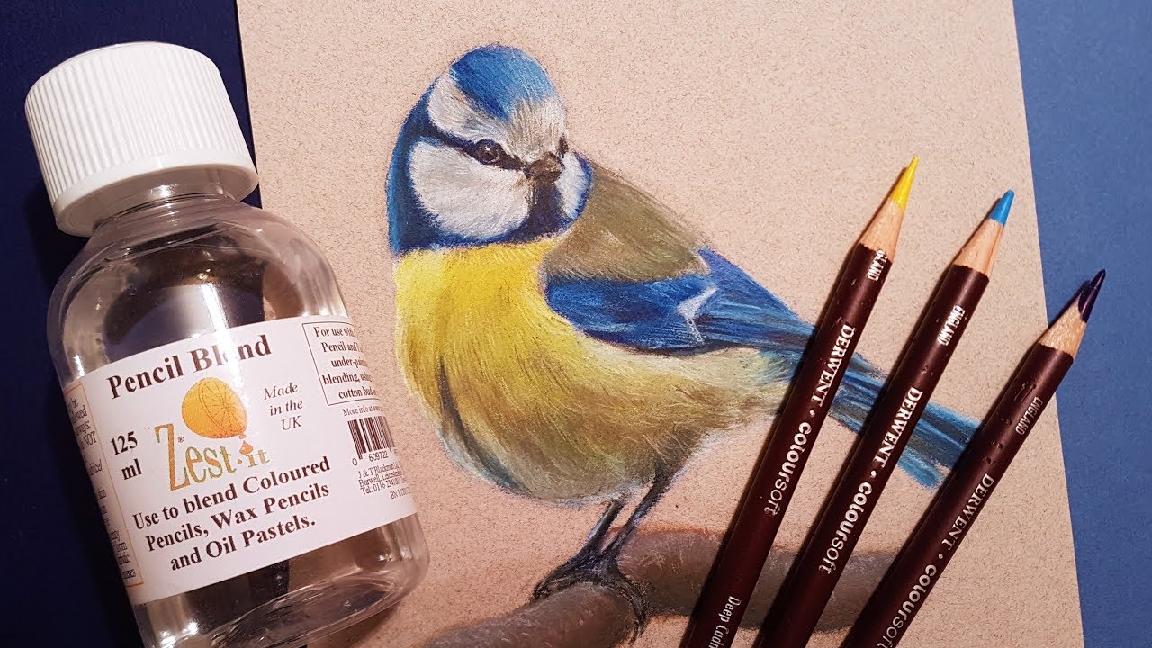 How to Blend Coloured Pencil with Liquid Solvents | Coloursoft Review Update