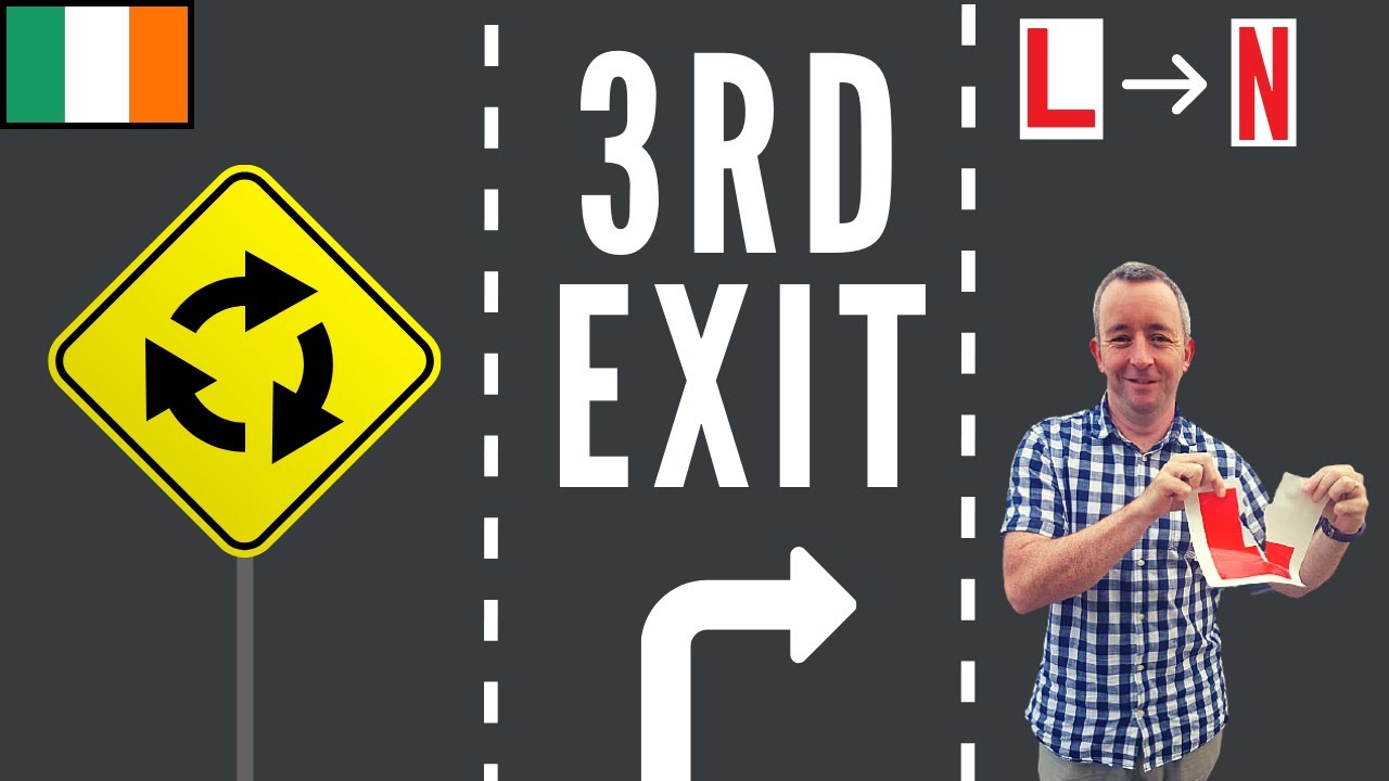 Roundabouts - 3rd Exit Clearly Explained