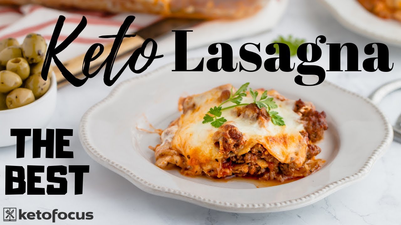 EASY KETO LASAGNA RECIPE | No Zucchini Involved!! | EASY KETO DINNER RECIPE