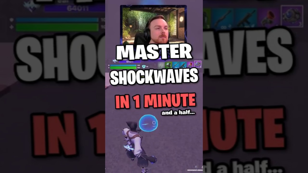Приёмы ударной волны, которые вам ОБЯЗАТЕЛЬНО НУЖНО ИЗУЧИТЬ! #fortnite #fortniteclips #fortnitetips