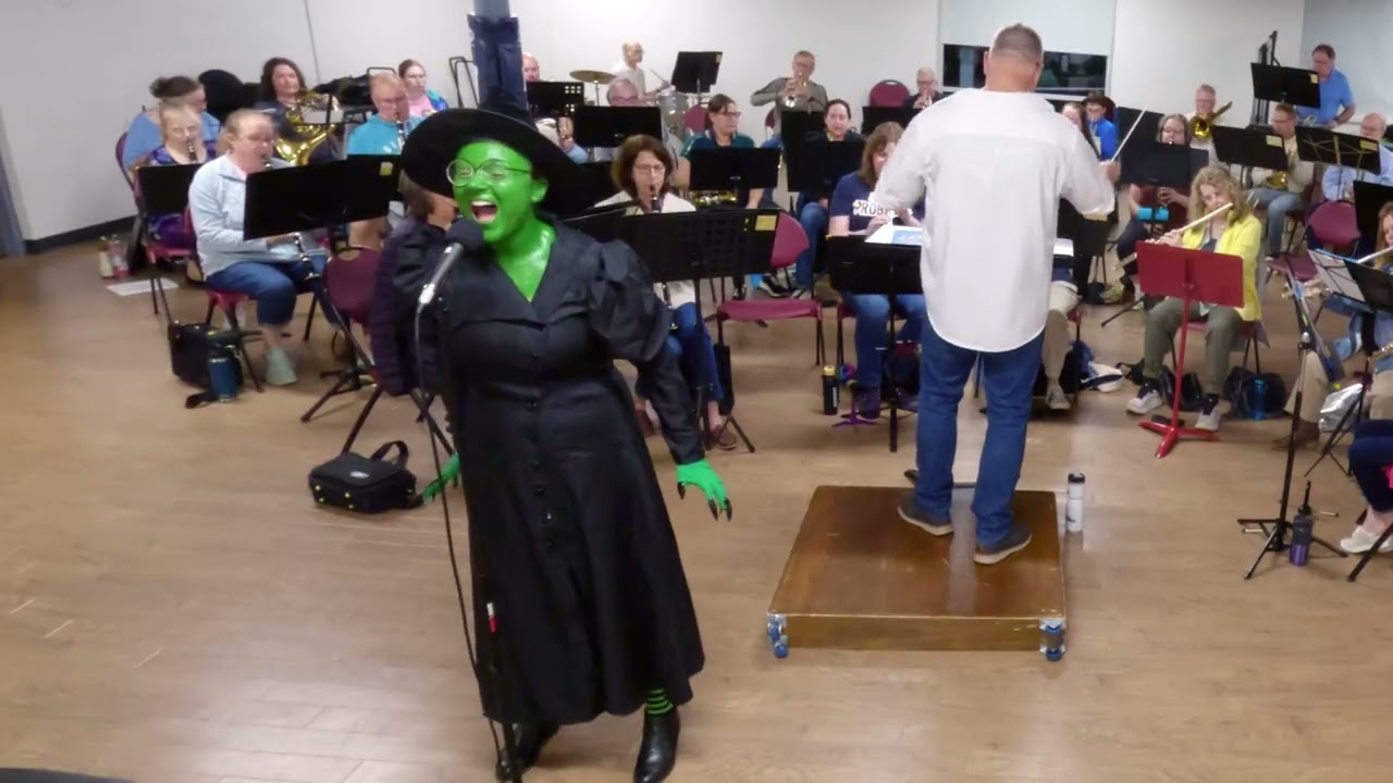 Defying Gravity (Wicked) - Vienna Community Band ft. Reena Kersch