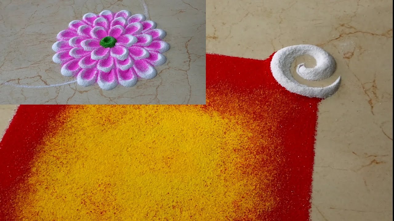 Simple Rangoli Designs for Festival | Daily Rangolis | Relaxing and Satisfying | Top Rangolis