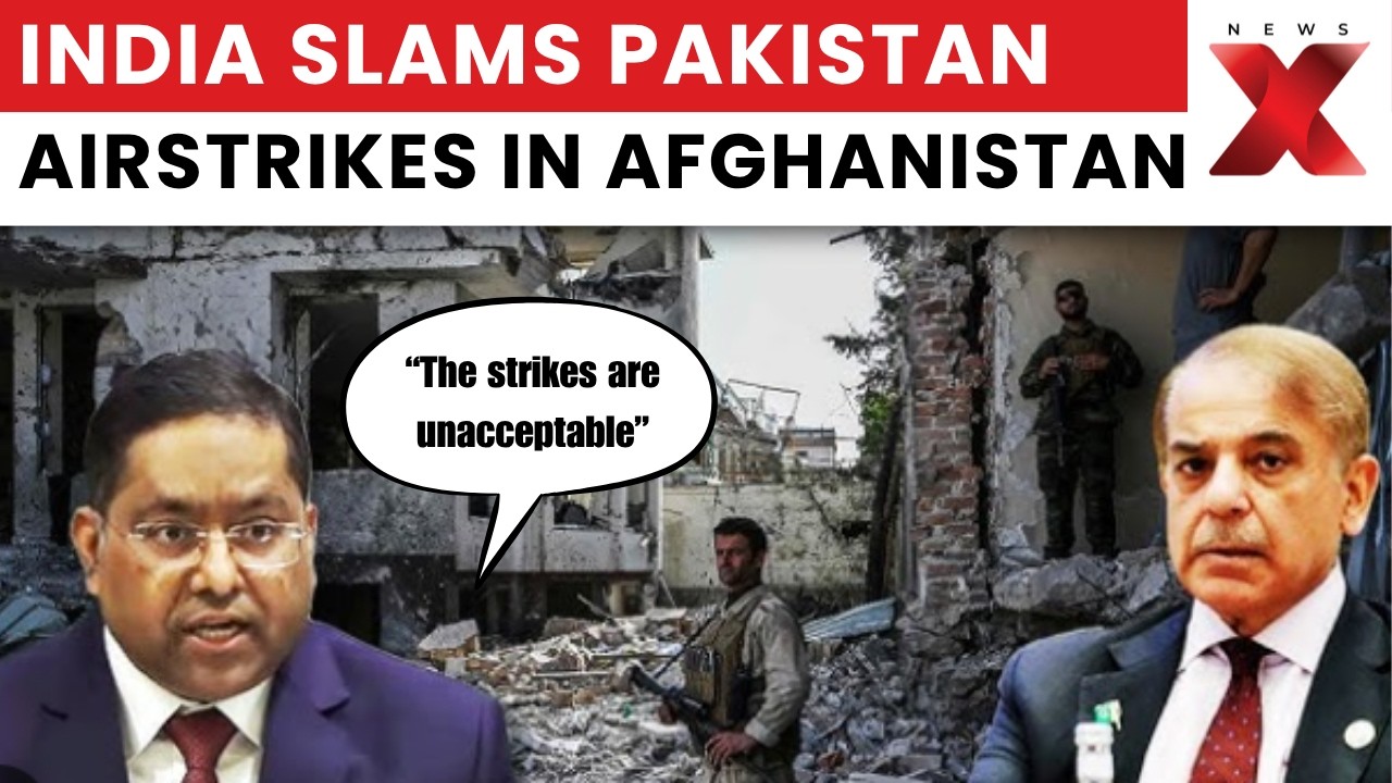 Pakistan Airstrikes Afghanistan: MEA Slams Military Action on Afghan Territory | NewsX