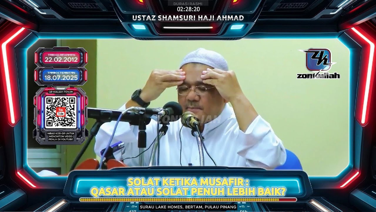TAZKIRAH : Inovasi Sujud Syukur & Masalah Solat Jamak Qasar Ketika Musafir - Ustaz Shamsuri Ahmad