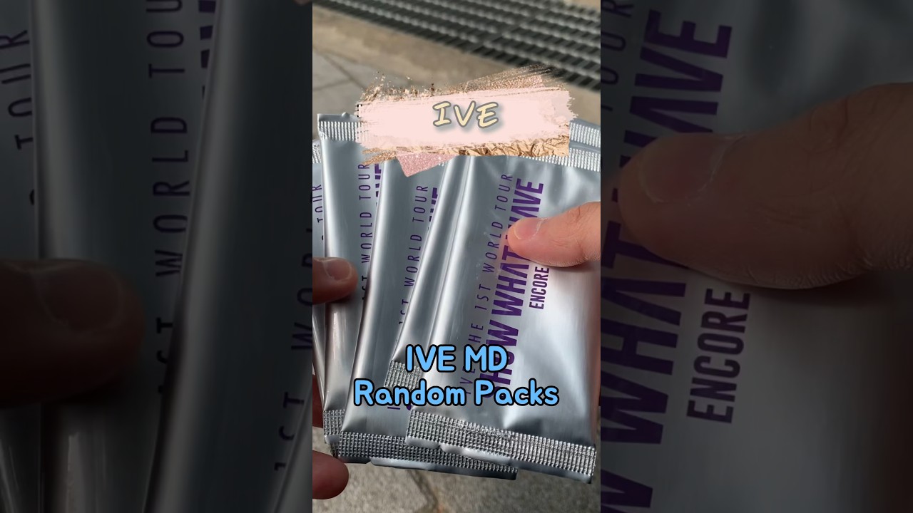 Watch till the end for a surprise of your life! #ive #kpop #unboxing #shorts