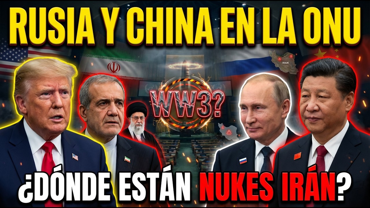 ¡Rusia y China confrontan a EE. UU. e Israel en la ONU! — “¿Dónde están las armas nucleares de Irán?
