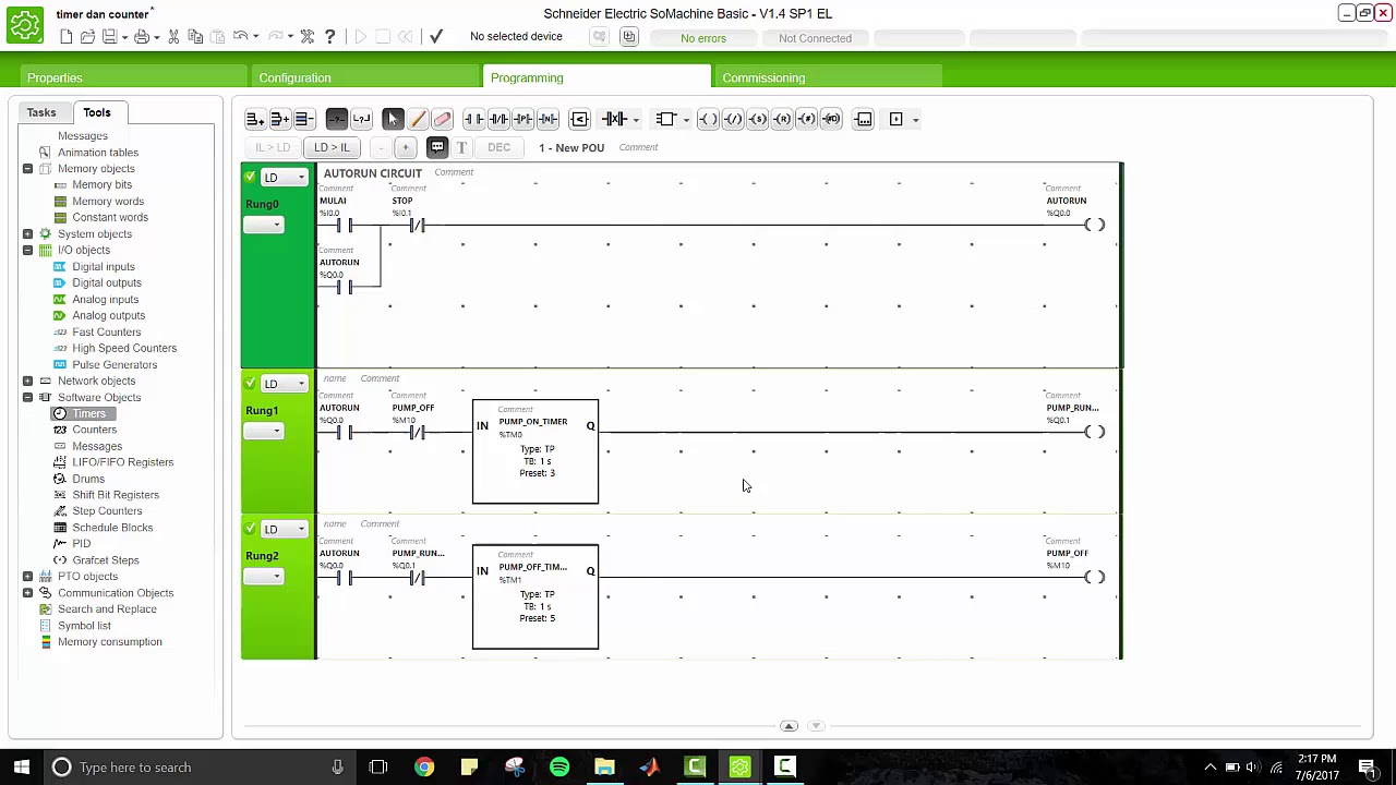 Tutorial Software Somachine Basic   Timer & counter