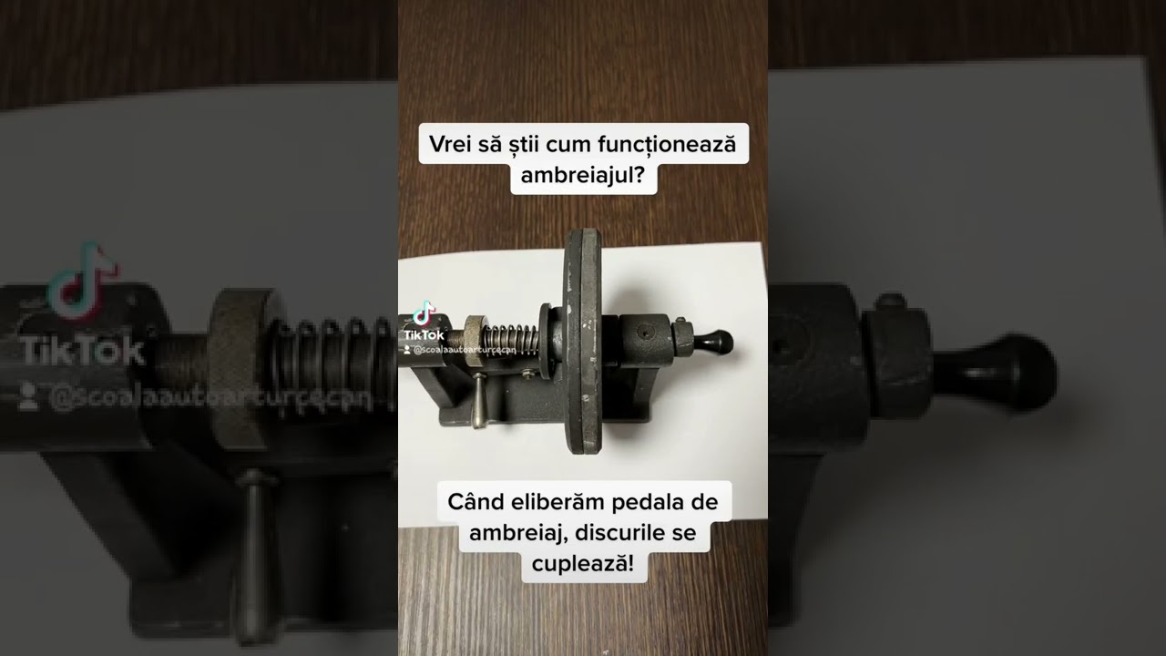 Află cum funcționează ambreiajul