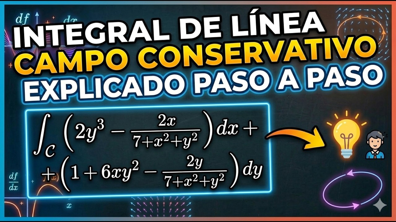 Integral de línea de un campo conservativo