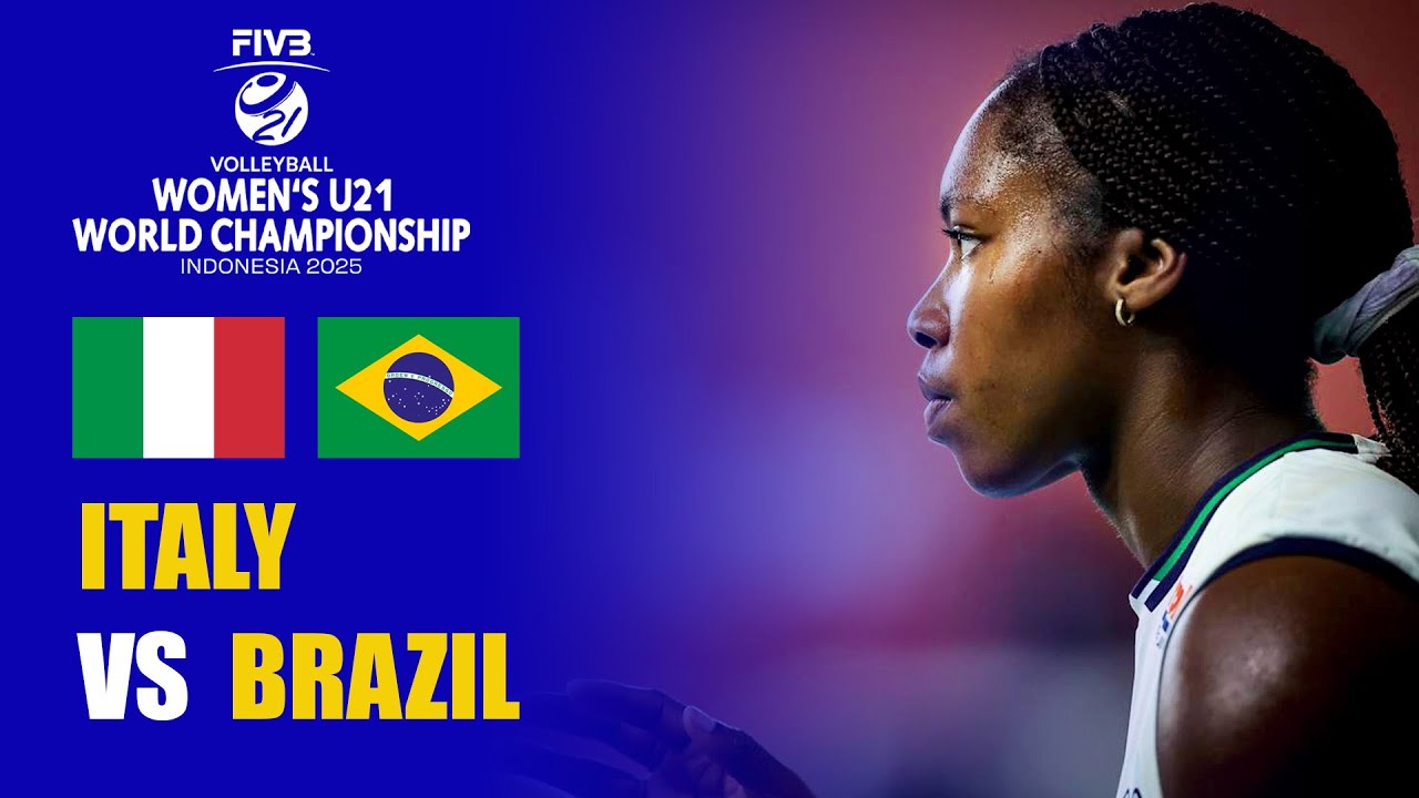 🔴 ITALY VS BRAZIL 🔥 WOMAN U-21 WORLD CHAMPIONSHIP VOLLEYBALL, LIVE REACTION
