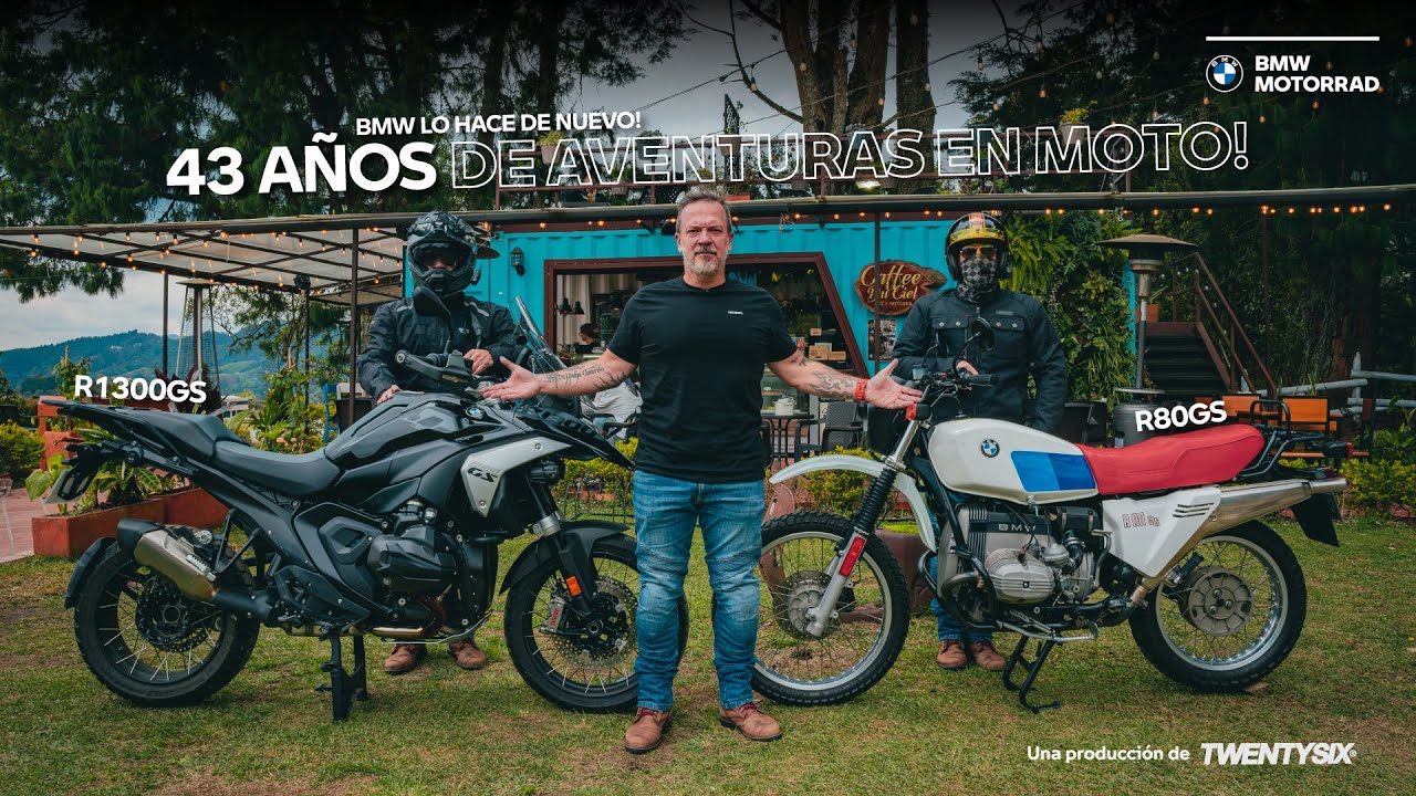 REVIEW COMPLETO / BMW Motorrad 43 A&ntilde;os de aventuras en moto R1300GS y la R80GS