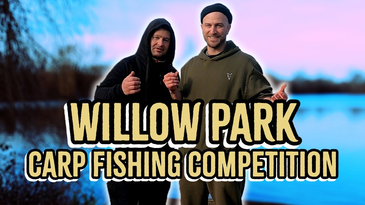 Winter Carp Fishing Competition at Willow Park Fishery.
