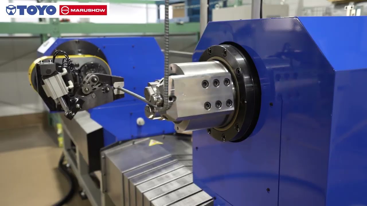 TOYO・MARUSHOW コラボ　鉄筋３D加工機　PR動画