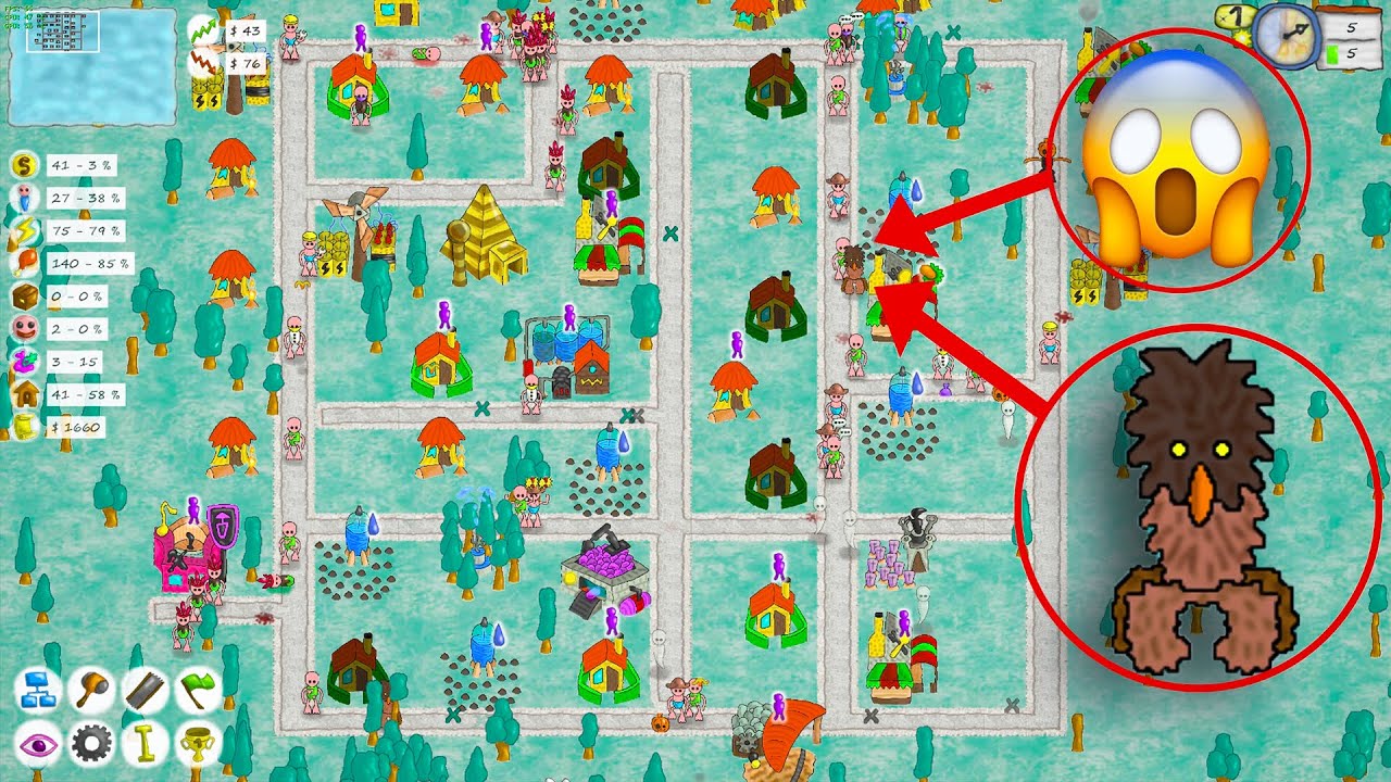 My Civilians Are Getting Eaten! New Indie Game 2025 Omicrocity 2