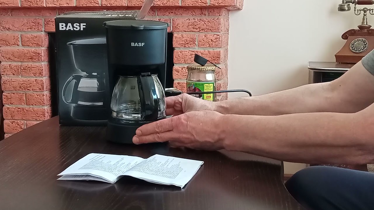 Видеообзор кофеварка капельная BASF КМ-2.01