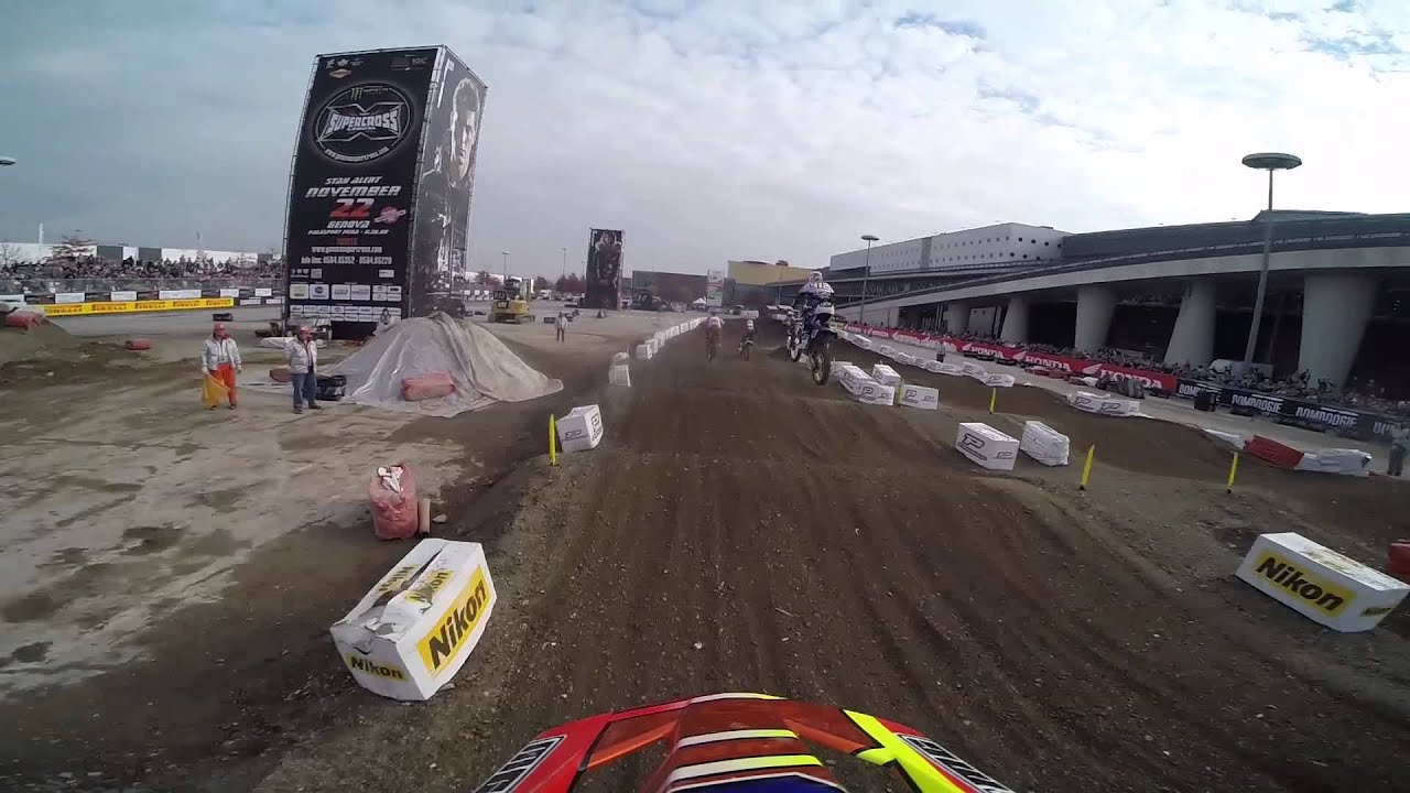 GOPRO - Camera on Board - Supercross 2014 Cristophe Martin