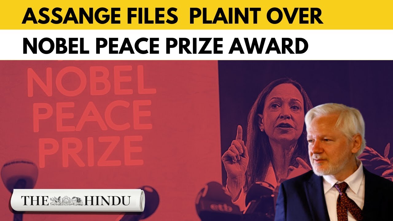 Julian Assange challenges Nobel Peace Prize award to Maria Corina Machado