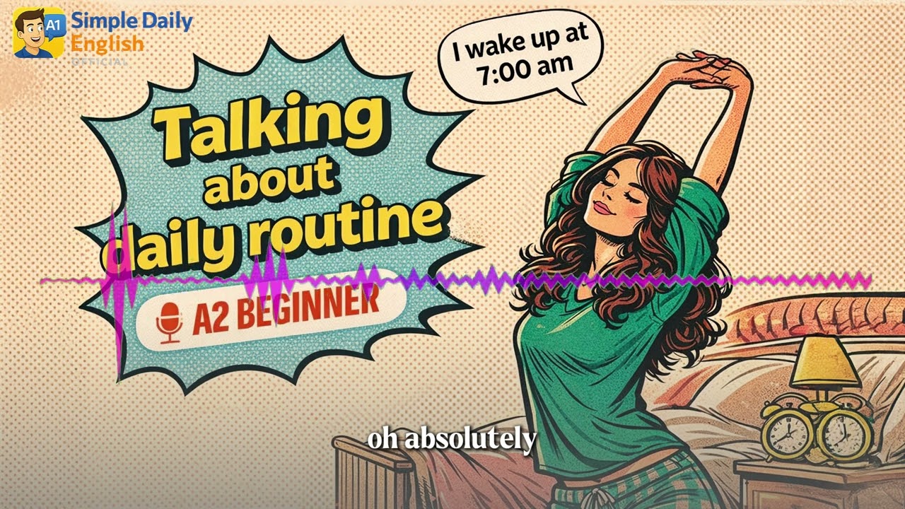 Talk About Daily Routine in English | English Podcast For Learning English
