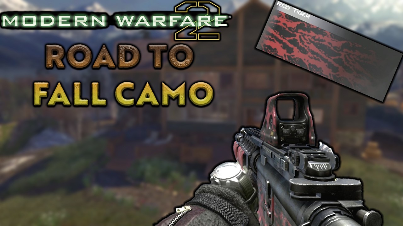 UNLOCKING RED TIGER CAMO IN 2025 | ROAD TO FALL CAMO - M4A1 | MODERN WARFARE 2