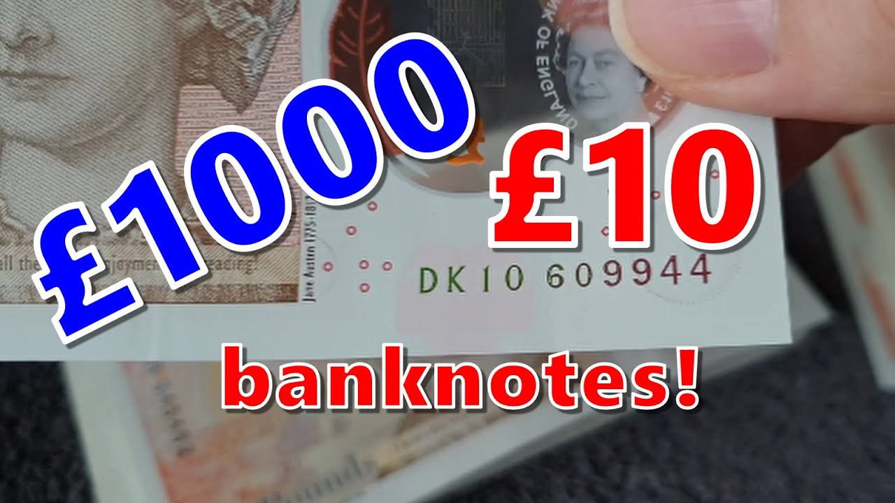 £1000 UK £10 Banknote Hunt - £10 Banknote Hunt #1
