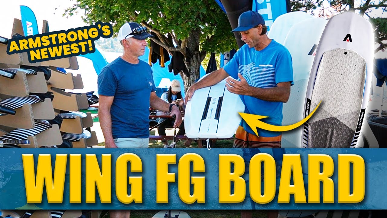 Armie Armstrong Introduces the Wing FG Board | Armstrong's Newest Foil Board