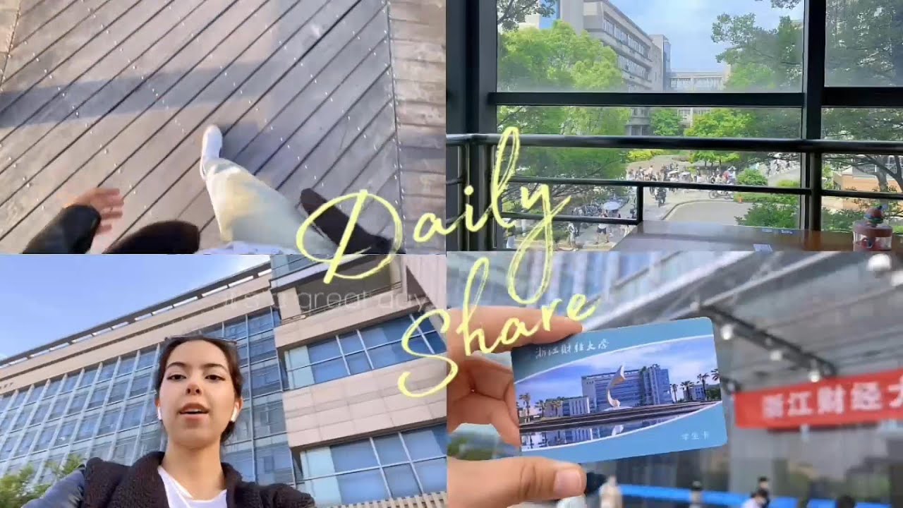 China University Life中国大学校园生活Vlog💕 A daily vlog🫶🏻Zhejiang University of Finance and Economics 浙江财经大学
