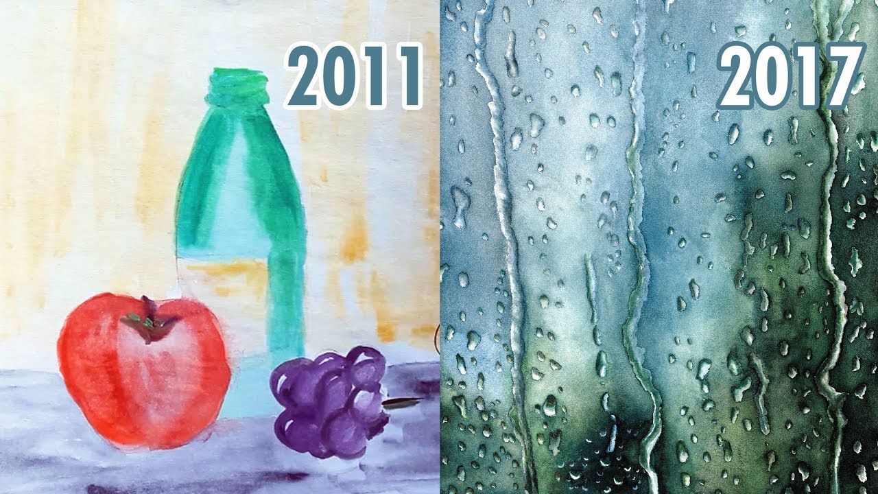 My Watercolor Progress | 2011-2018
