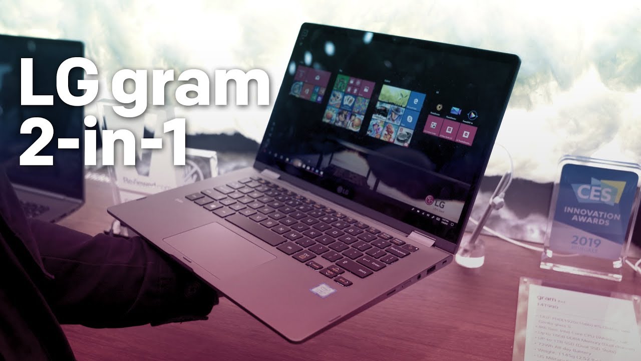 LG gram 2-in-1 Hands-on: Lightweight & Long Battery Life