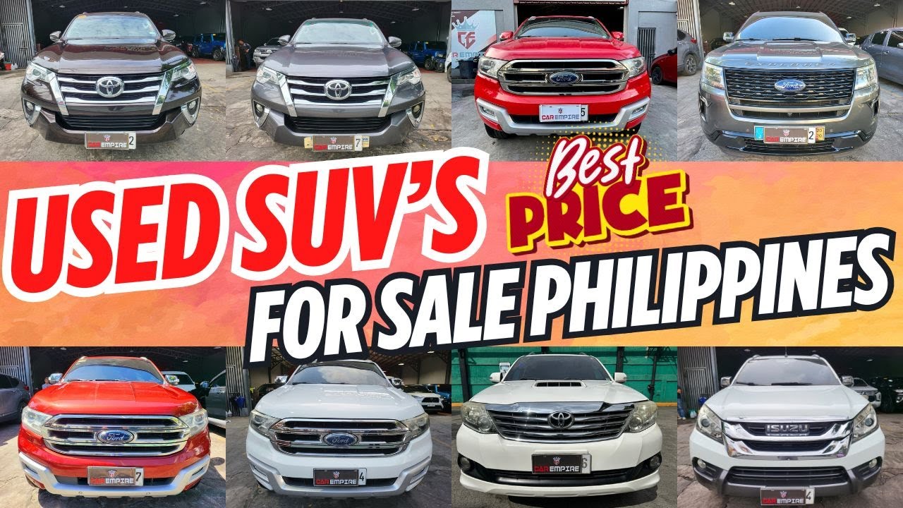Used SUV Philippines For Sale with Price | Segunda Manong Sasakyan sa Karmatch