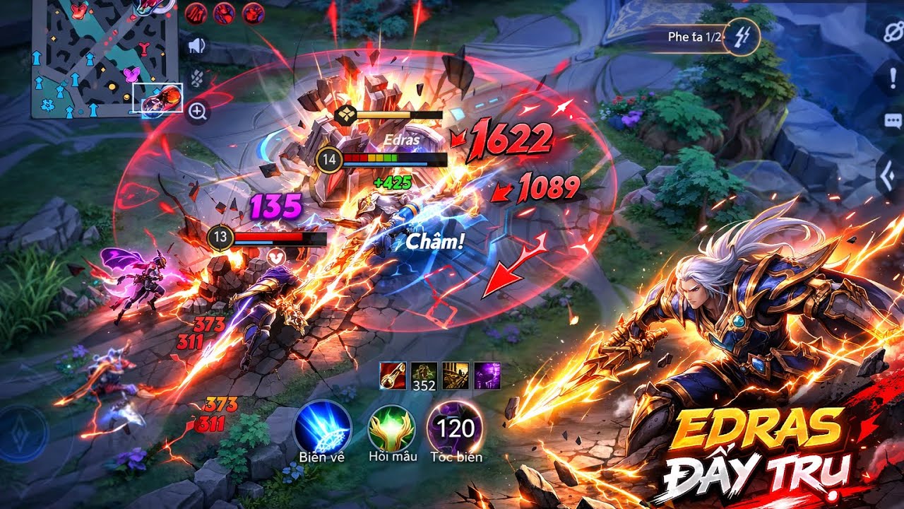 Edras Top Rank Bạch Kim 