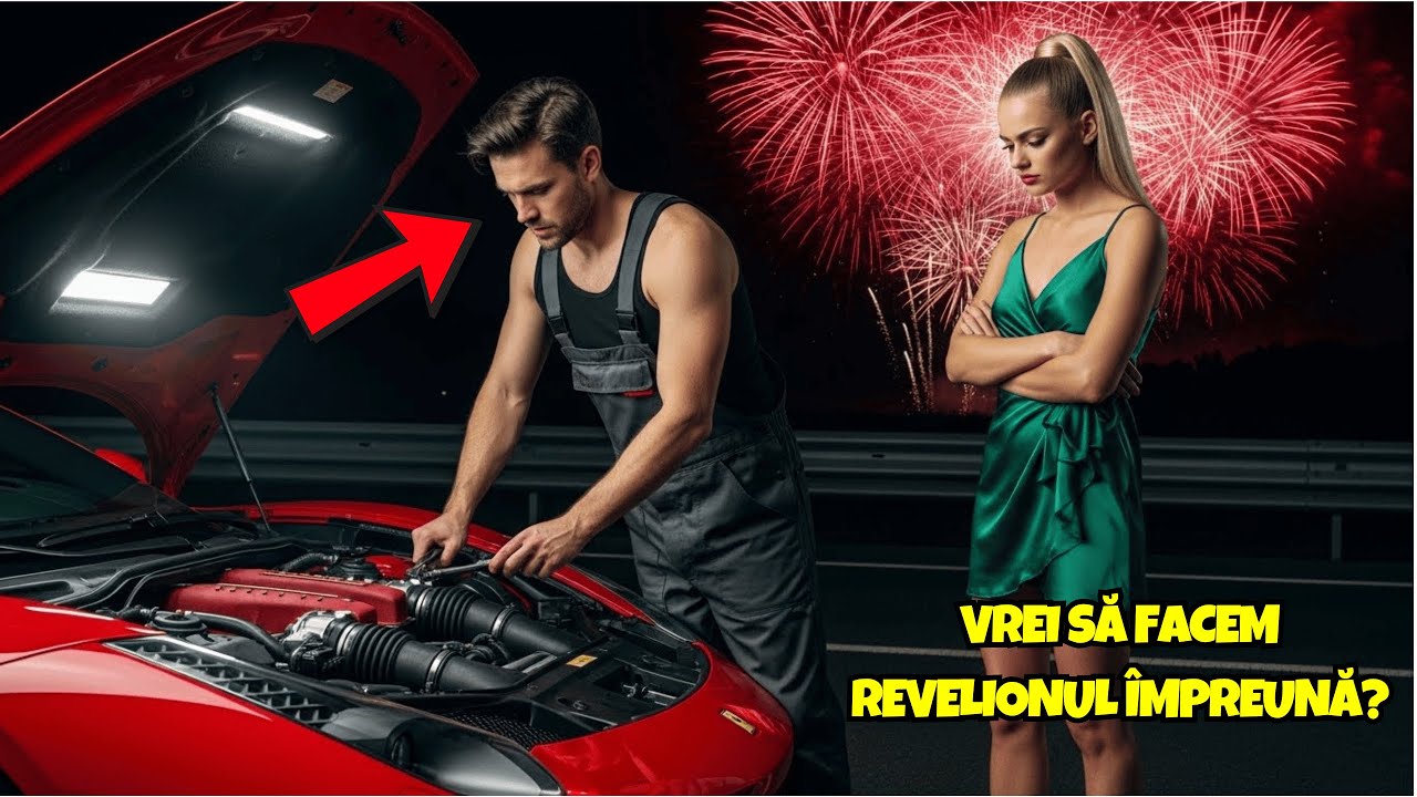 MECANIC SĂRAC AJUTĂ O MILIONARĂ CU UN FERRARI ȘI EA SPUNE: 