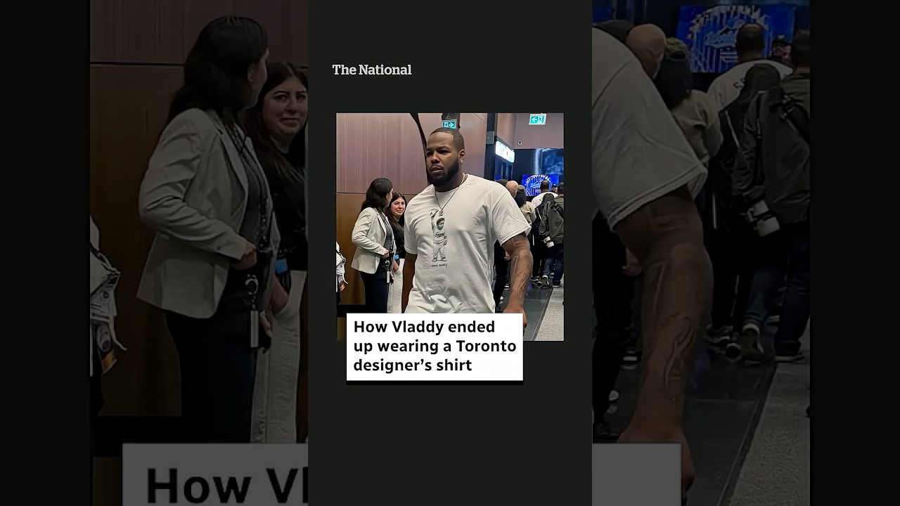 How Vladdy ended up wearing a Toronto designer’s shirt