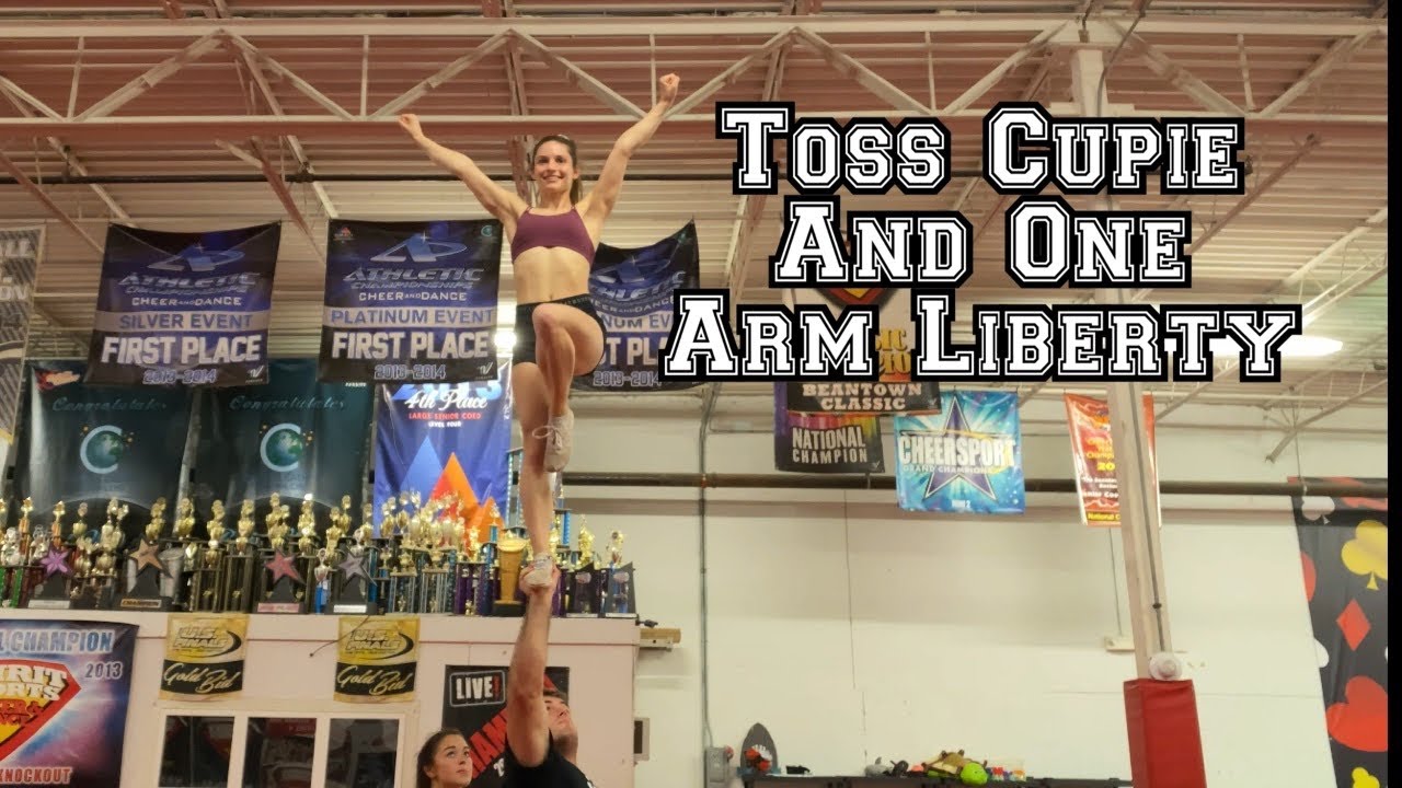 Toss Cupie and One Arm Liberty- Intermediate Stunt Series