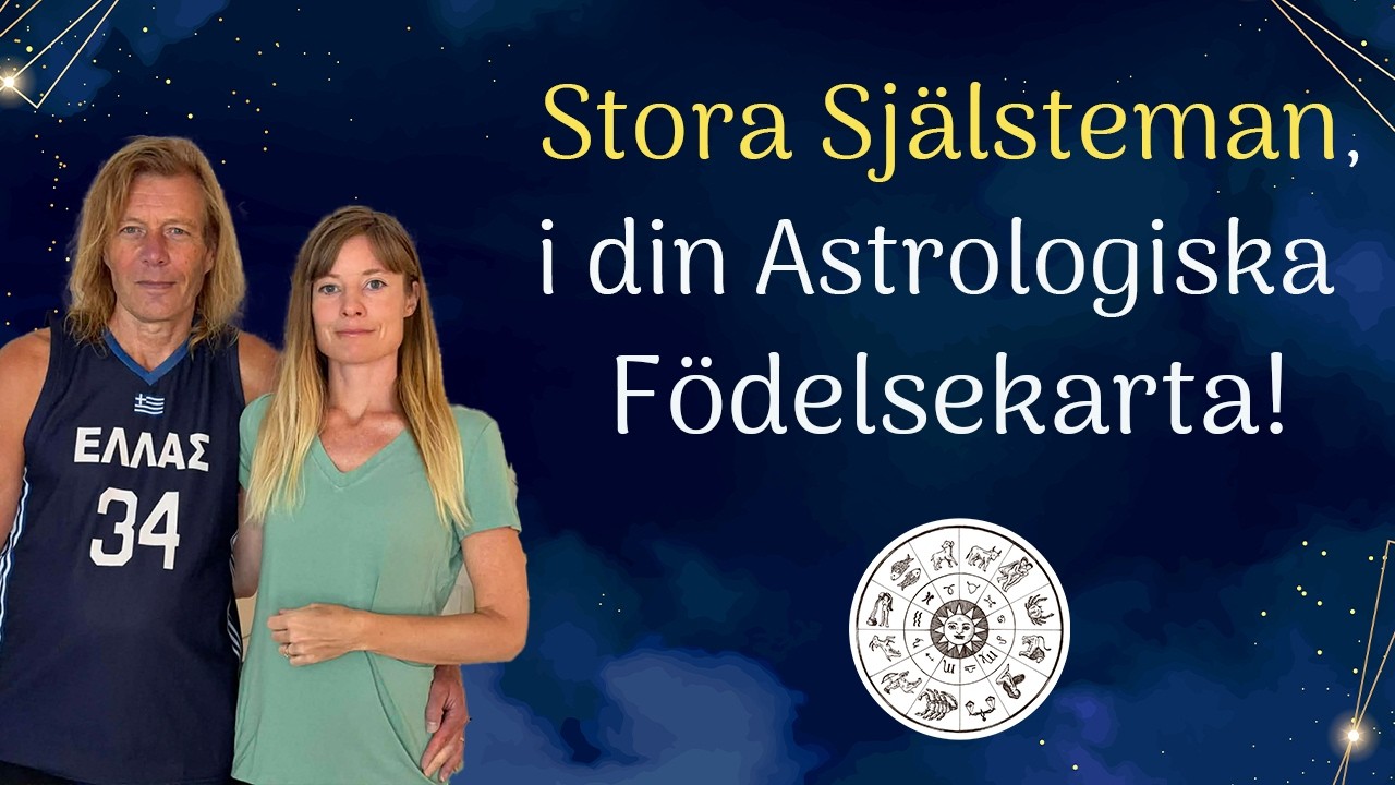 Hur kan du se stora Livsteman för din Själ i den Astrologiska Födelsekartan?
