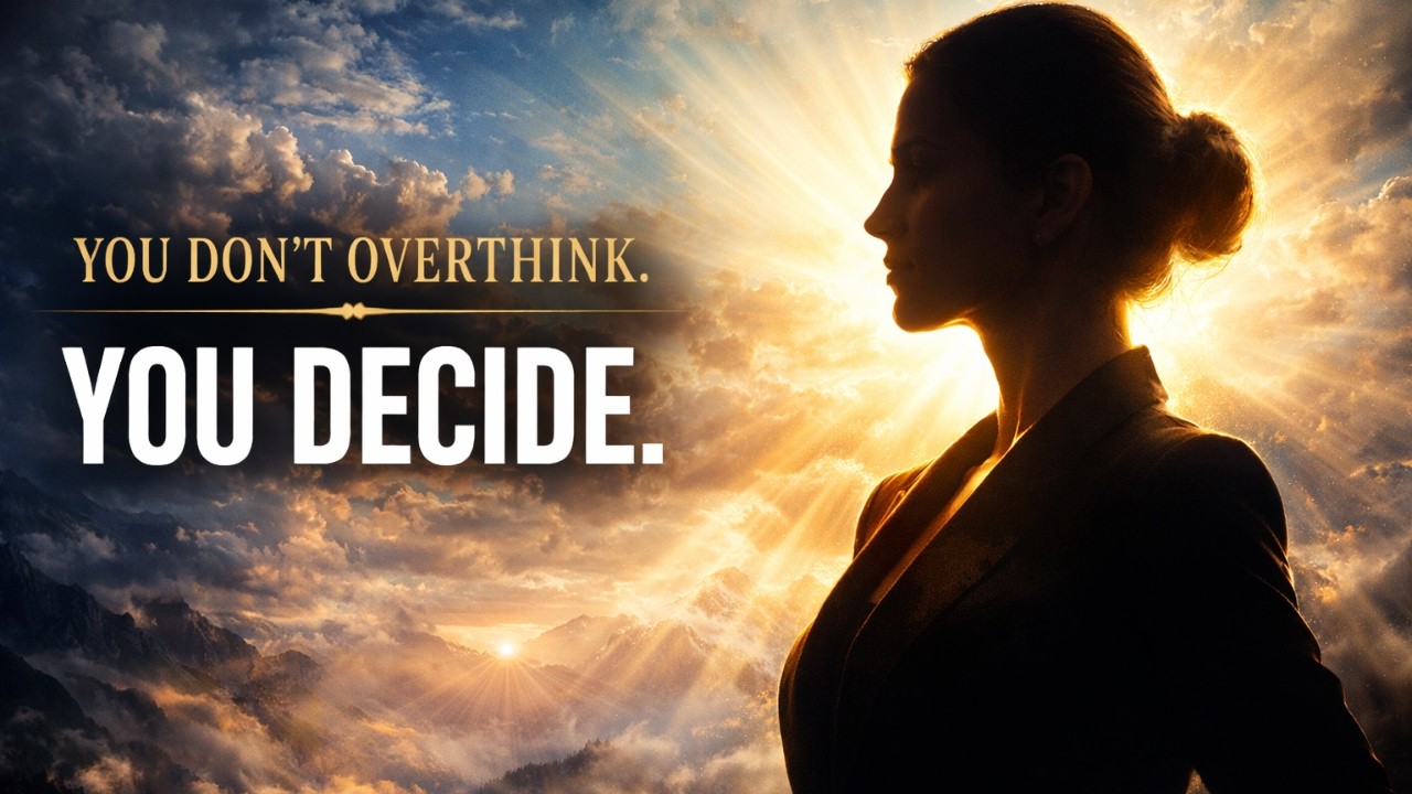 You Don’t Overthink. You Decide. | Feminine Power & Emotional Mastery
